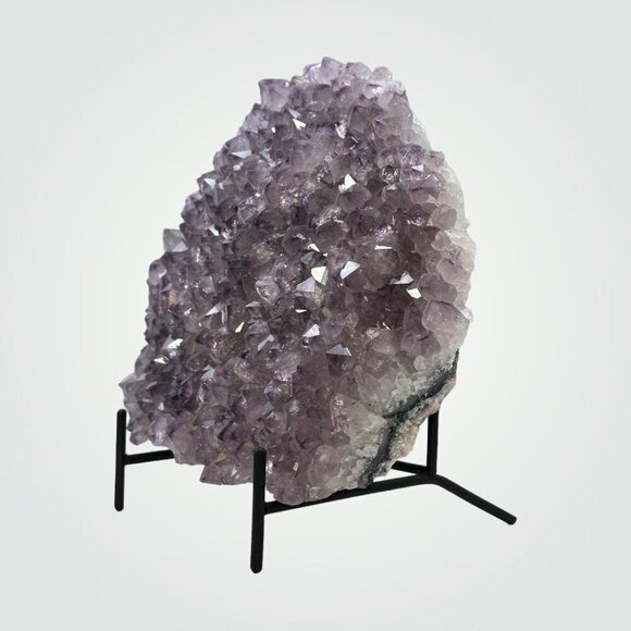 Large Raw Amethyst, Rough Geode Slab, Purple Crystal Cluster, From Brazil (BD) - Picture 12 of 15